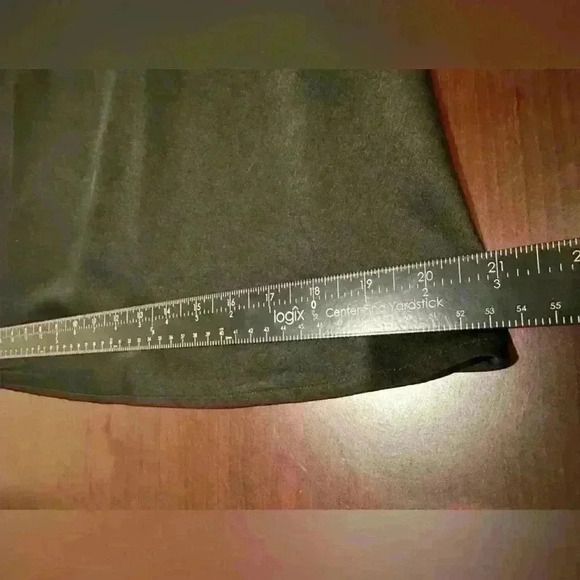 ILLA ILLA Women’s Slip Dress Sz M Black V-neck Mini Y2K Little Black Dress - Picture 7 of 10